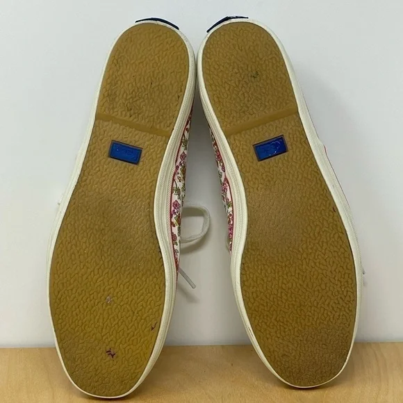 KEDS Floral Pattern Lace Up Sneakers Size 7.5 - Picture 8 of 9
